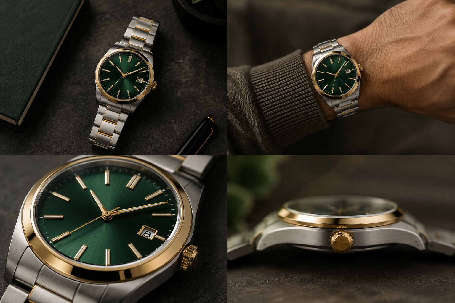 Verdant Collection Watch | NEXORA™ — Handcrafted Luxury Timepiece